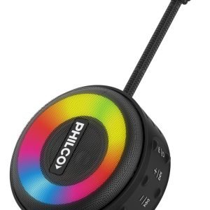 Parlante Portátil Philco Sph409 10w A Prueba De Agua Ip65 Negro