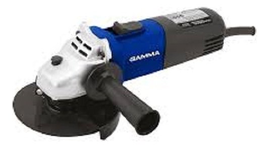 Amoladora Angular 115 Mm Modelo Gamma 500 W Azul 50 - Imagen 2