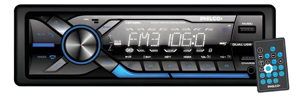 Autoestéreo Philco Csp2950 Bluetooth Usb Panel Desmontable - Imagen 3