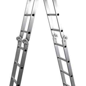 Escalera De Aluminio Articulada X4 Gamma G211ar Aluminio