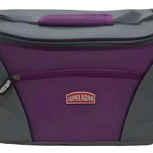 Bolso Termico Lumilagro Grande 10 Litros 24 Latas Violeta Violeta