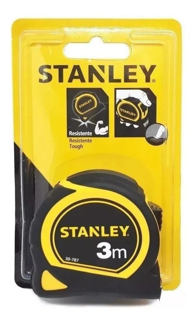 Cinta Métrica Stanley 3mts 30-787 Acero Inox. Por 3 Unidades - Imagen 2