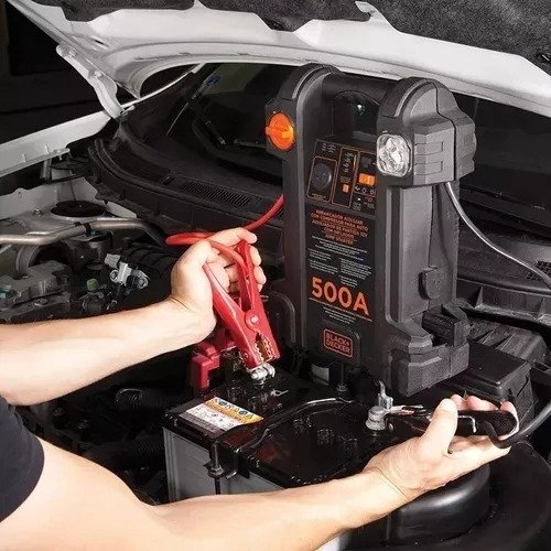 Arrancador 500 Amp 12v Black Decker Usb Linterna Js500 Auto - Imagen 3