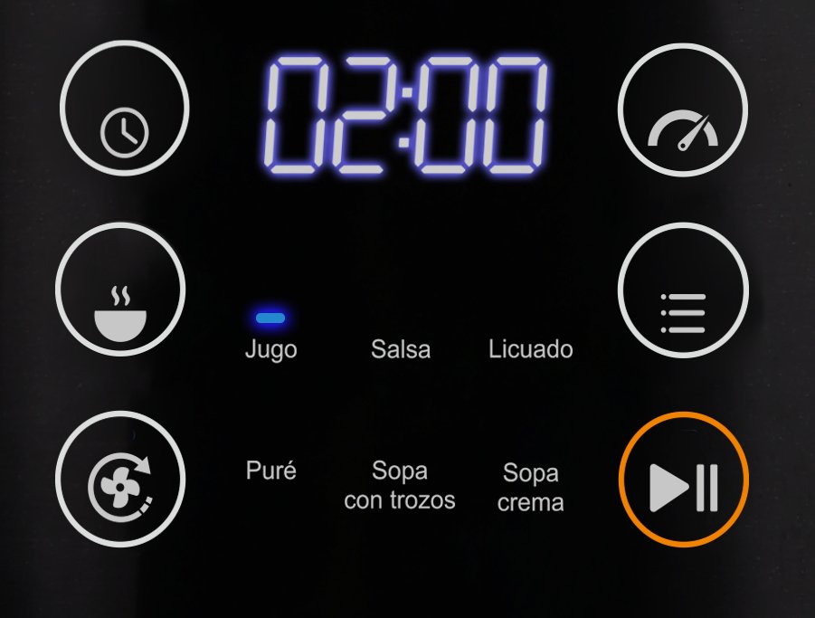 Soup Maker Atma Sm025ap 6 Funciones Predeterminadas - Imagen 4