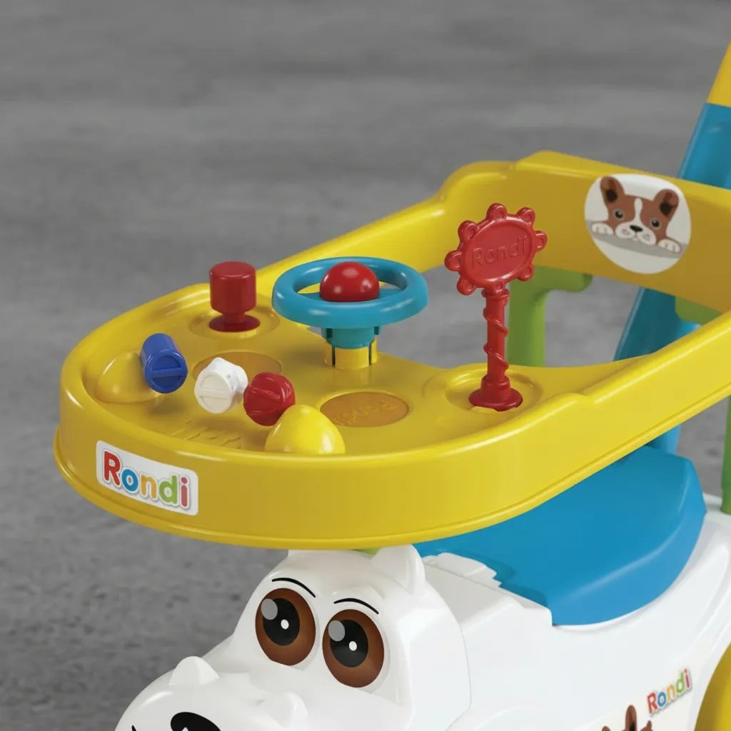 Andador Pata Pata Caminador 2 En 1 Maxi Rondi Color Blanco - Imagen 2