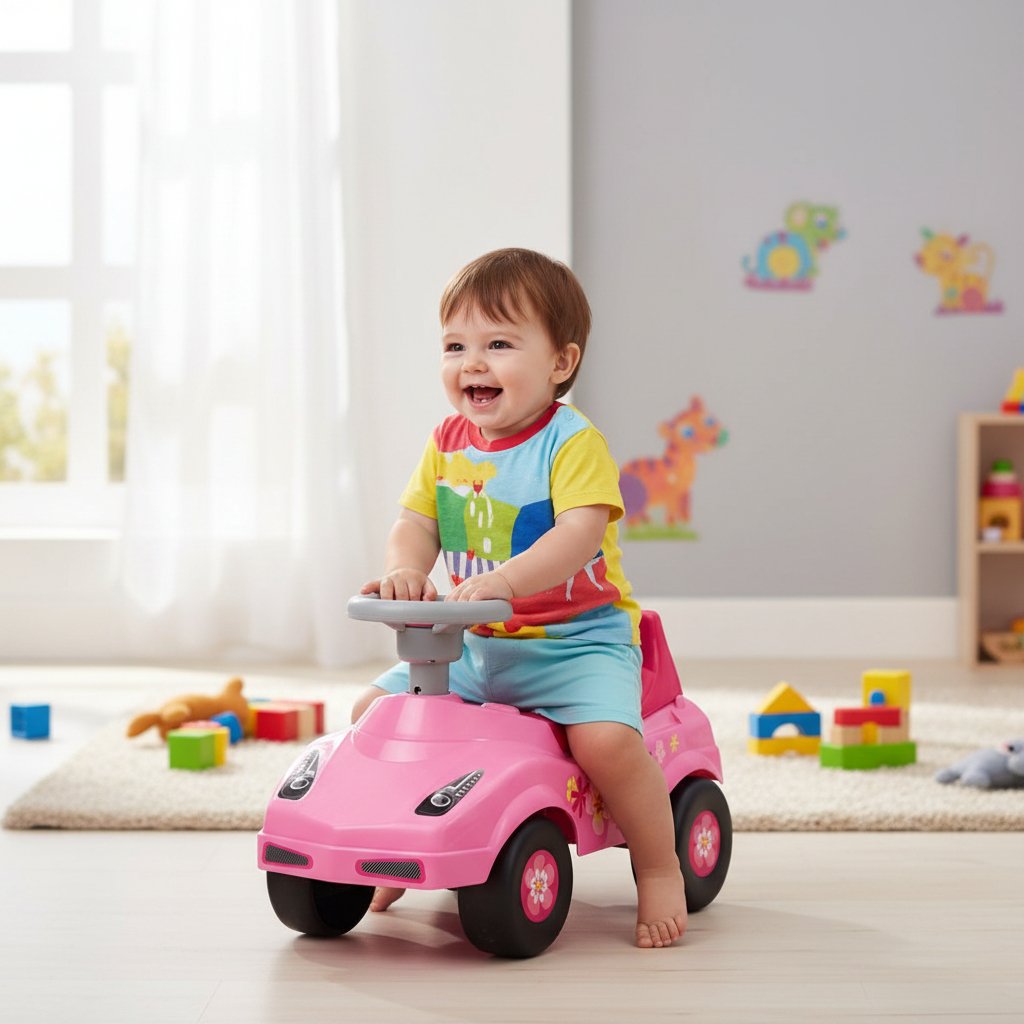 Andarin Pata Pata Baby Star Rondi Color Rosa 9319 - Imagen 4