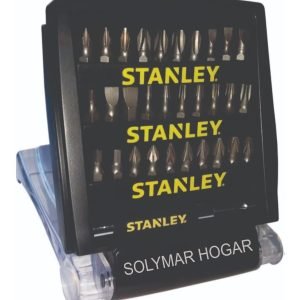 Juego De Puntas P/ Atornillar 31 Pz Stanley Sta7122 Z/norte
