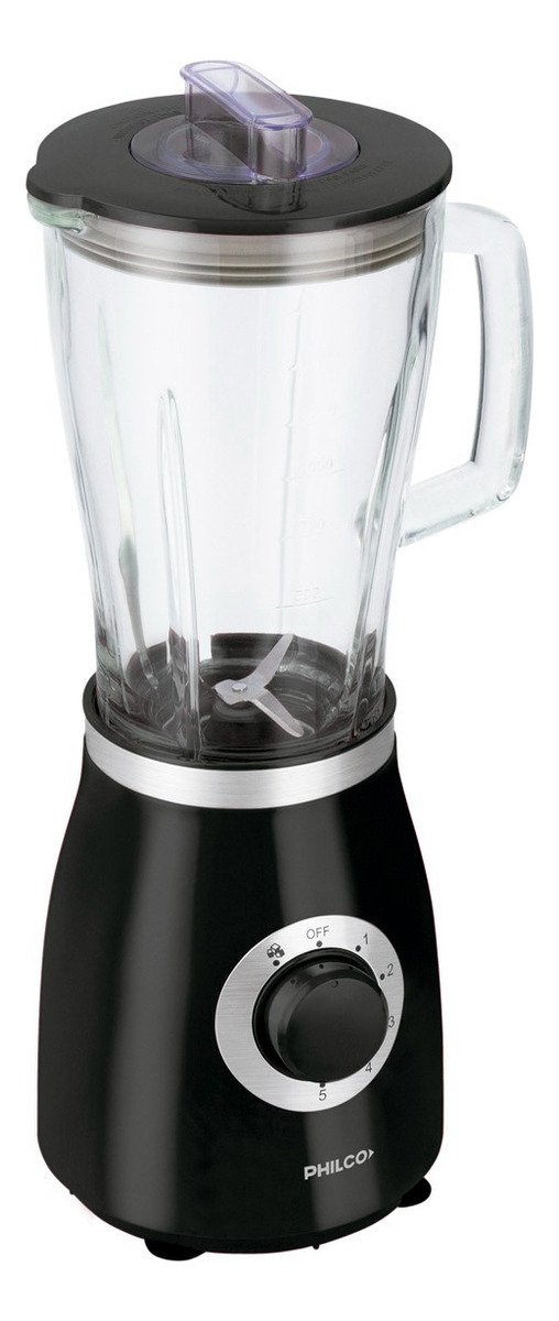 Licuadoras Lv24b1php Vaso Vidrio 1,75l Philco Negro - Imagen 4