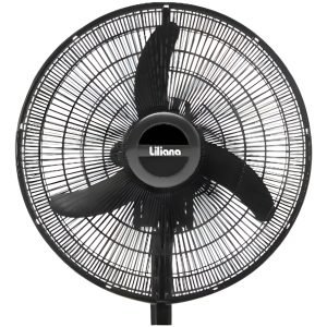 Ventilador De Pie Liliana 20 Orbital Con Repeler Negro Vprn20