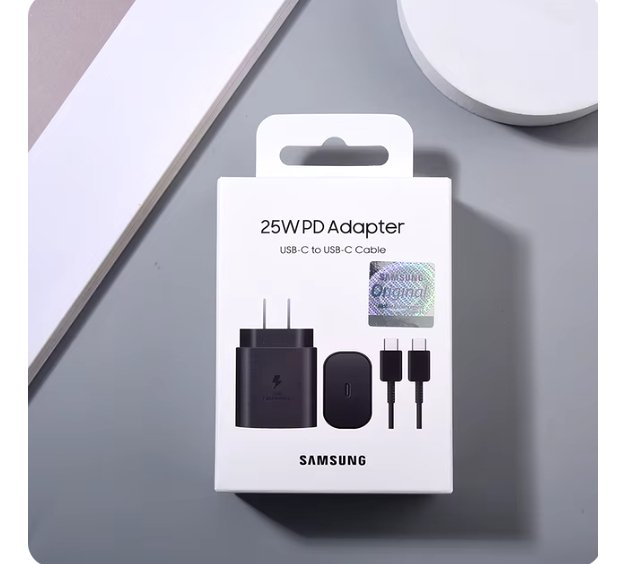 Cargador De Pared Samsung Ultra Fast Usb-c 25w Color Negro - Imagen 3