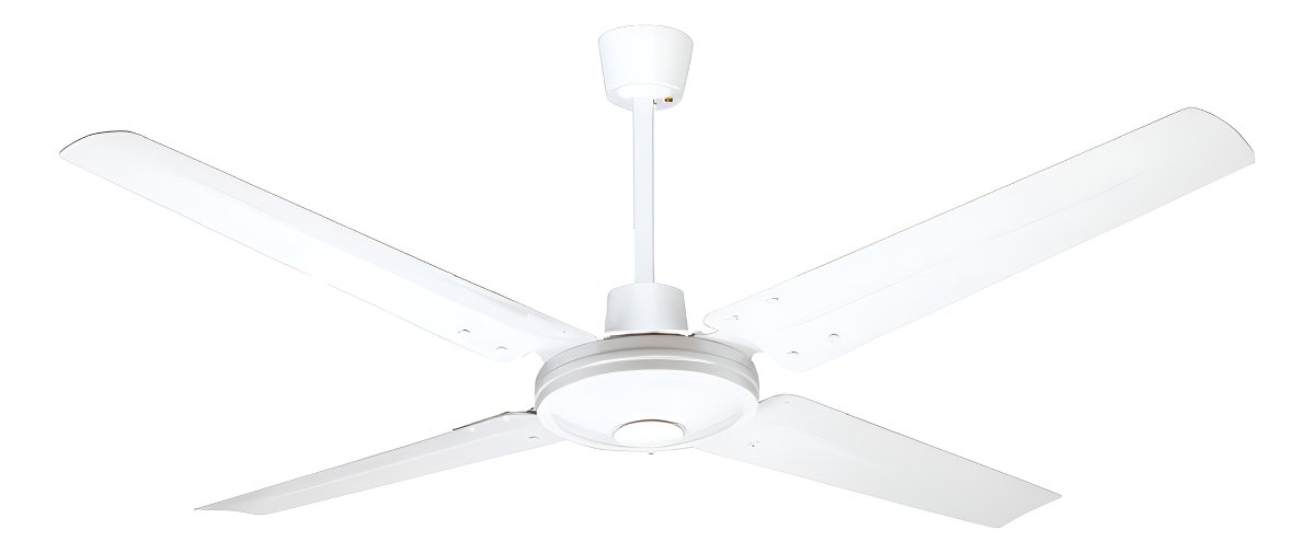 Ventilador De Techo Liliana Vthb100 Con 4 Palas De Metal Color Blanco Estructura Color Blanco, 1.2m De Diámetro