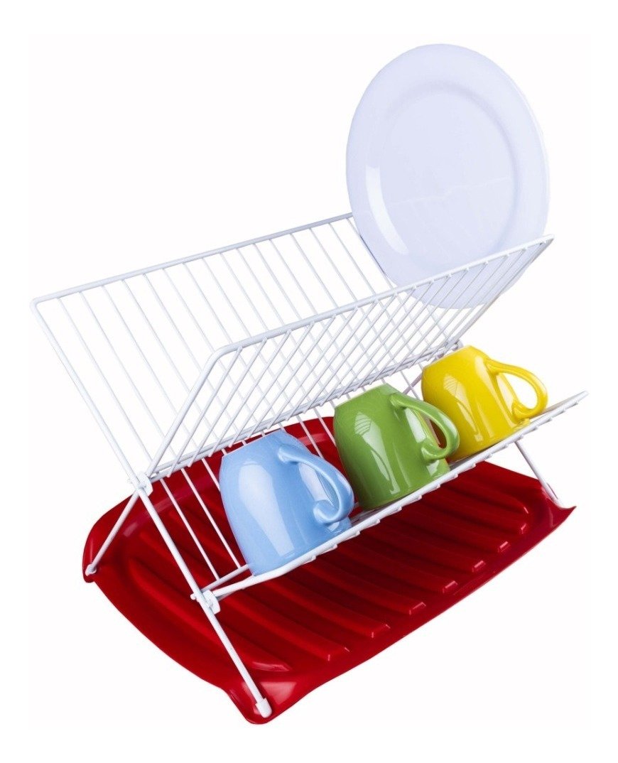 Escurre Platos Tijera Blanco (en Caja) Sabelcort Blanco - Imagen 4