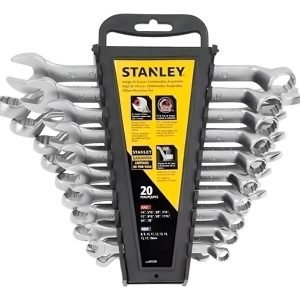 Juego De 20 Llaves Combinadas Anguladas Stanley Stmt97570