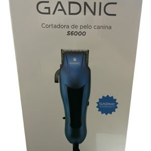 Cortadora De Pelo Canina Gadnic S6000 Kit Peines Y Tijera Azul