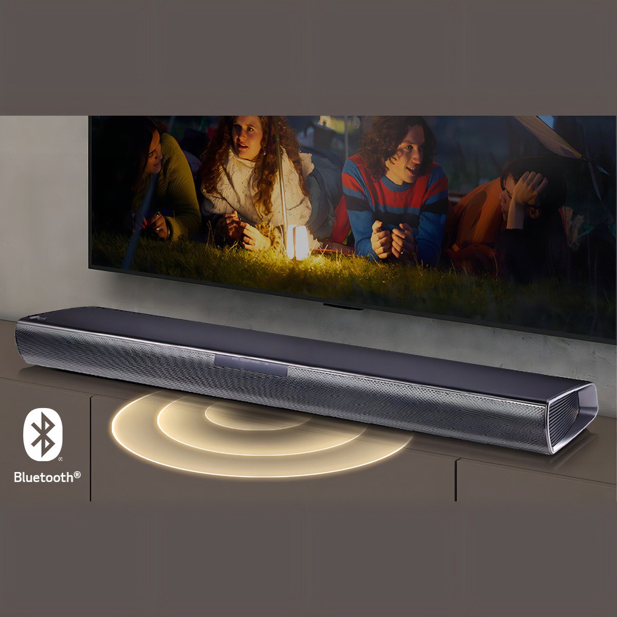 Barra De Sonido LG Sqc1 160w Sonido Envolvente Dolby Digital Negro - Imagen 8