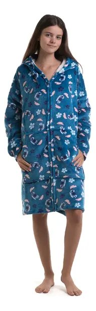 Hoodie Con Cierre Piñata Relleno Corderito Abrigado Oversize - Imagen 6