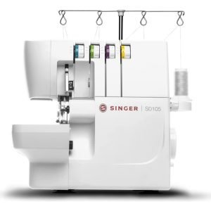 Máquina Para Coser Overlock S0105 Singer Blanco