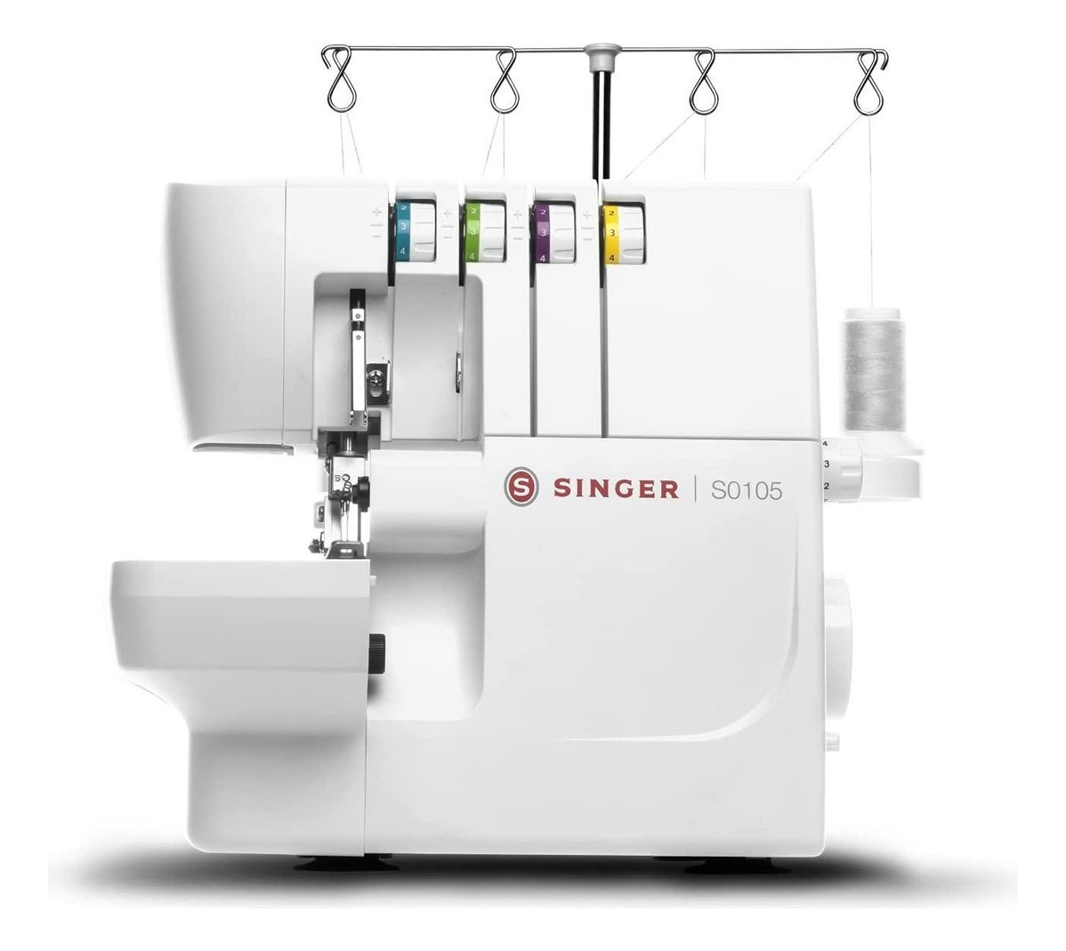 Máquina Para Coser Overlock S0105 Singer Blanco
