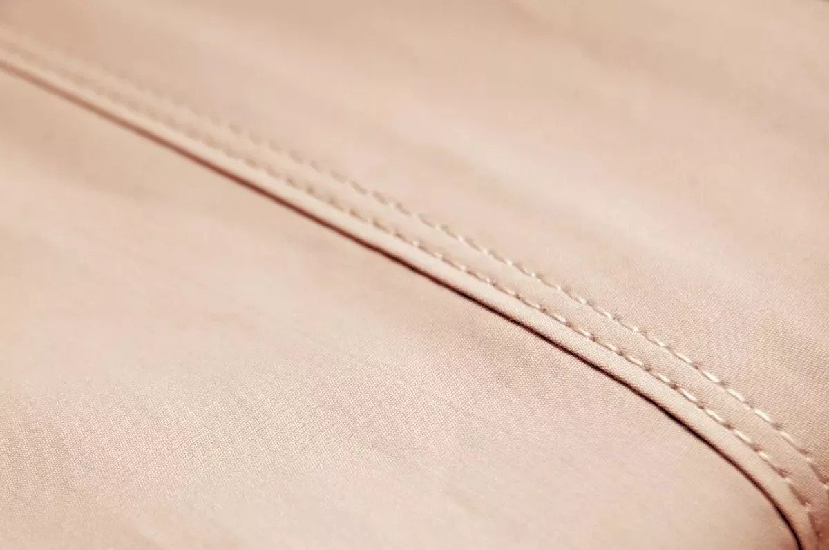 Juego Sabanas Queen Palette Lisa 300 H 100% Algodón Durazno Durazno Liso - Imagen 2