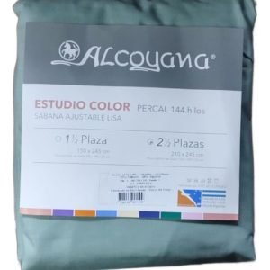 Sabana Ajustable Alcoyana 2 1/2  Estudio 144h