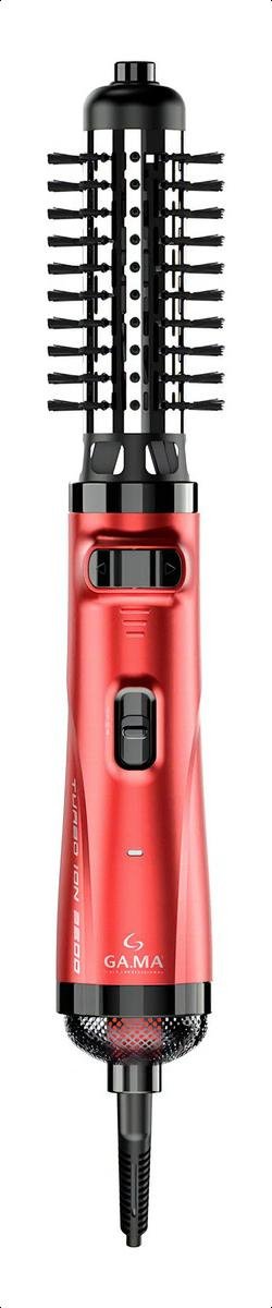 Cepillo Giratorio Secador Ga.ma Profesional Turbo Ion 2600 Color Rojo - Imagen 7