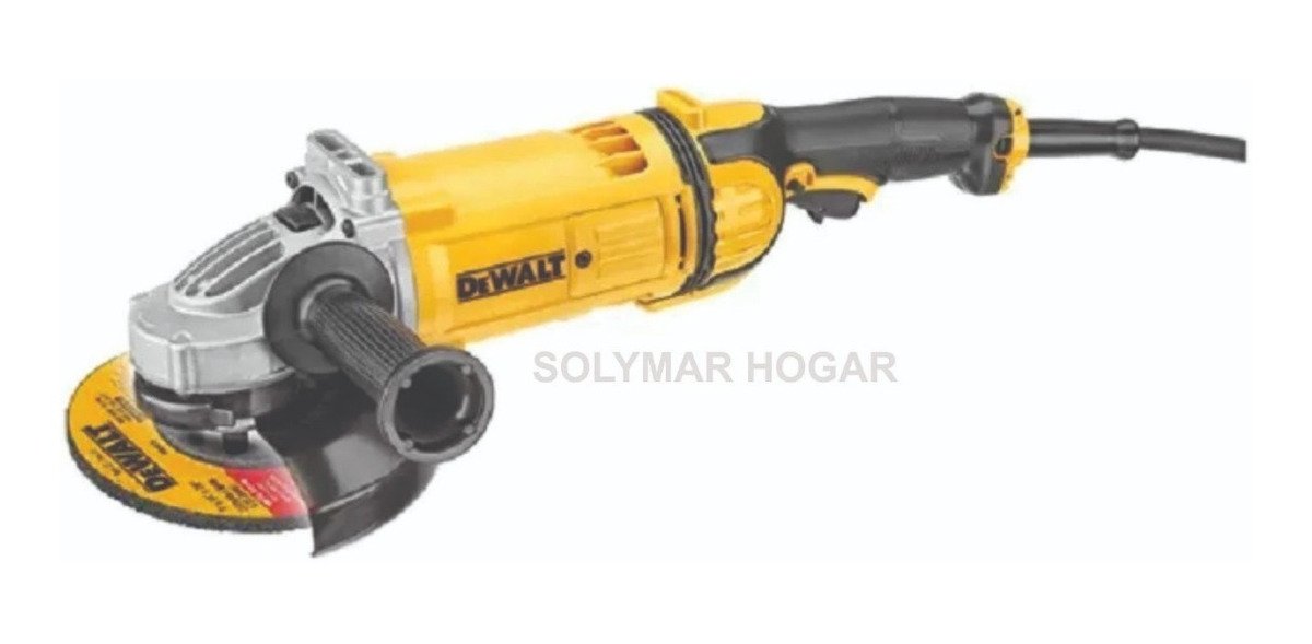 Amoladora Angular Dewalt Dwe4577 De 50 hz Amarilla 180mm Amarillo 50 Hz - Imagen 6