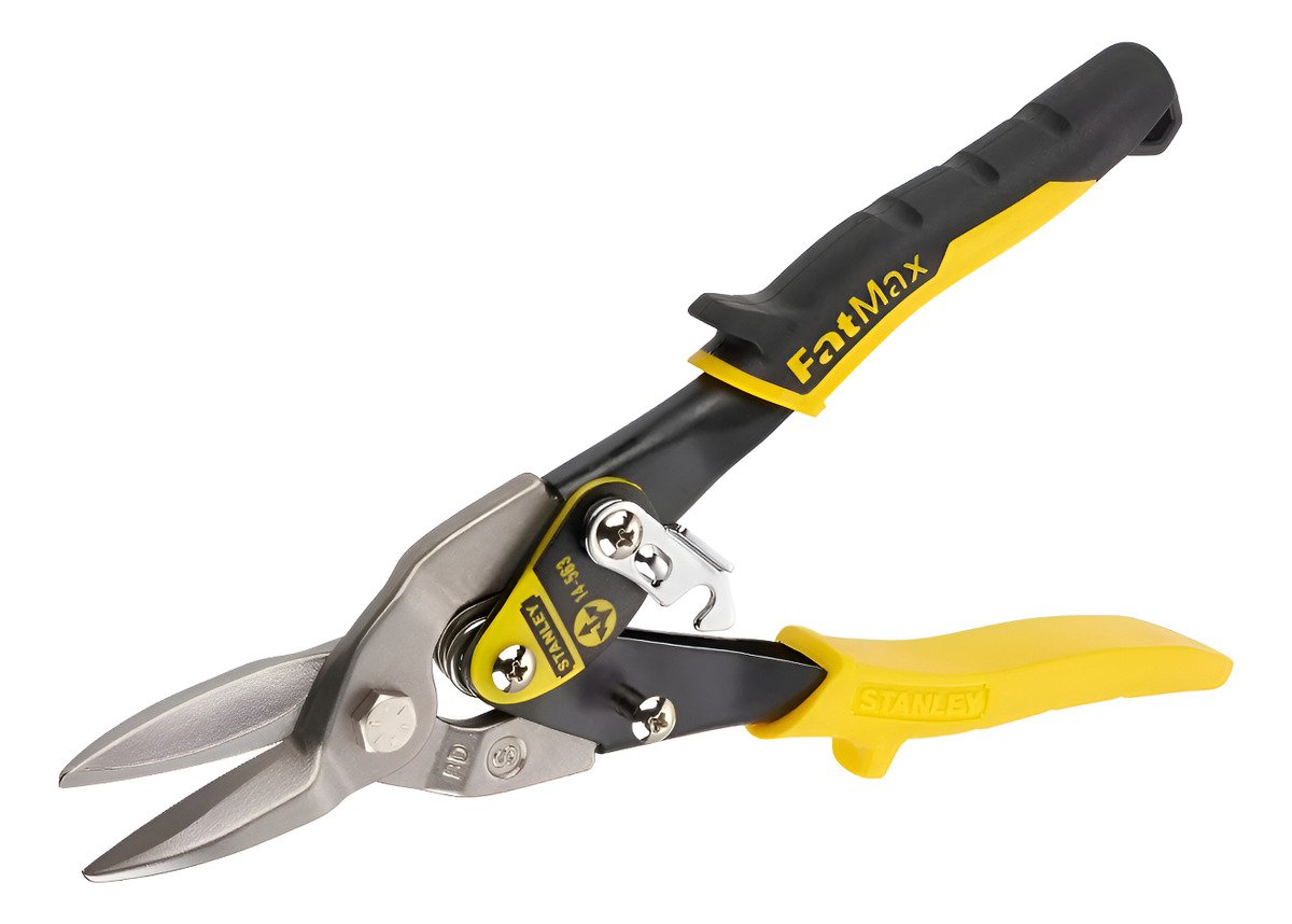 Tijera De Aviación Stanley Corte Recto 14-563 Chapa Durlok