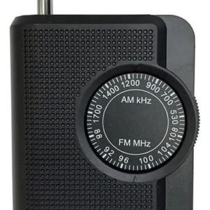 Radio Portatil Am Fm Philco Prc38 De Bolsillo A Pilas Color Negro