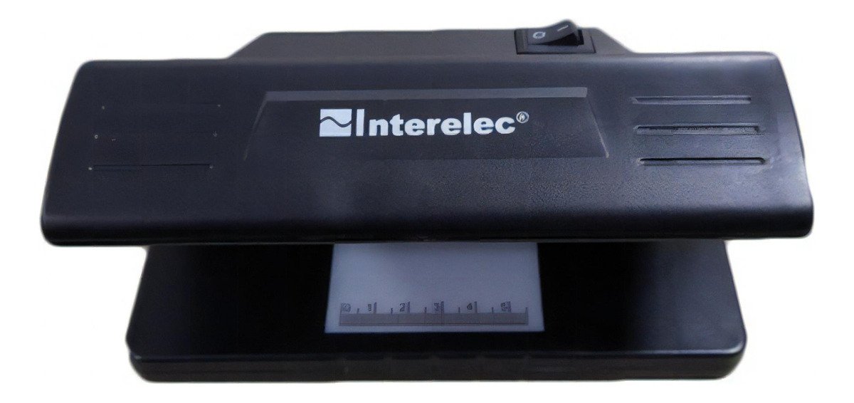 Detector De Dinero Billetes Falsos Ultravioleta Interelec - Imagen 2