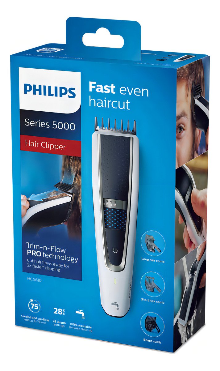 Cortacabello Philips Hc5610/15 Plata/negro - Imagen 9
