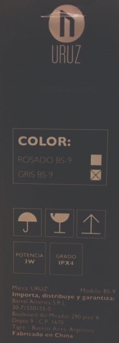 Parlante Pottátil Inalámbrico Uruz Oferta Única Con Garantía Gris - Imagen 4