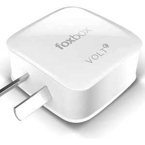 Cargador Pared Foxbox Volt+ 2 Salidas Usb 3,1a Tipo C Blanco Blanco