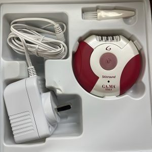 Depiladora Gama Skin Round Electrica Cabezal Rotativo Color Blanco