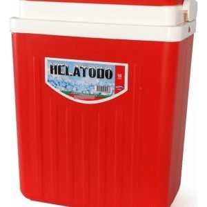 Conservadora Heladera L12 Helatodo Capacidad Para 2 Botellas Color Rojo