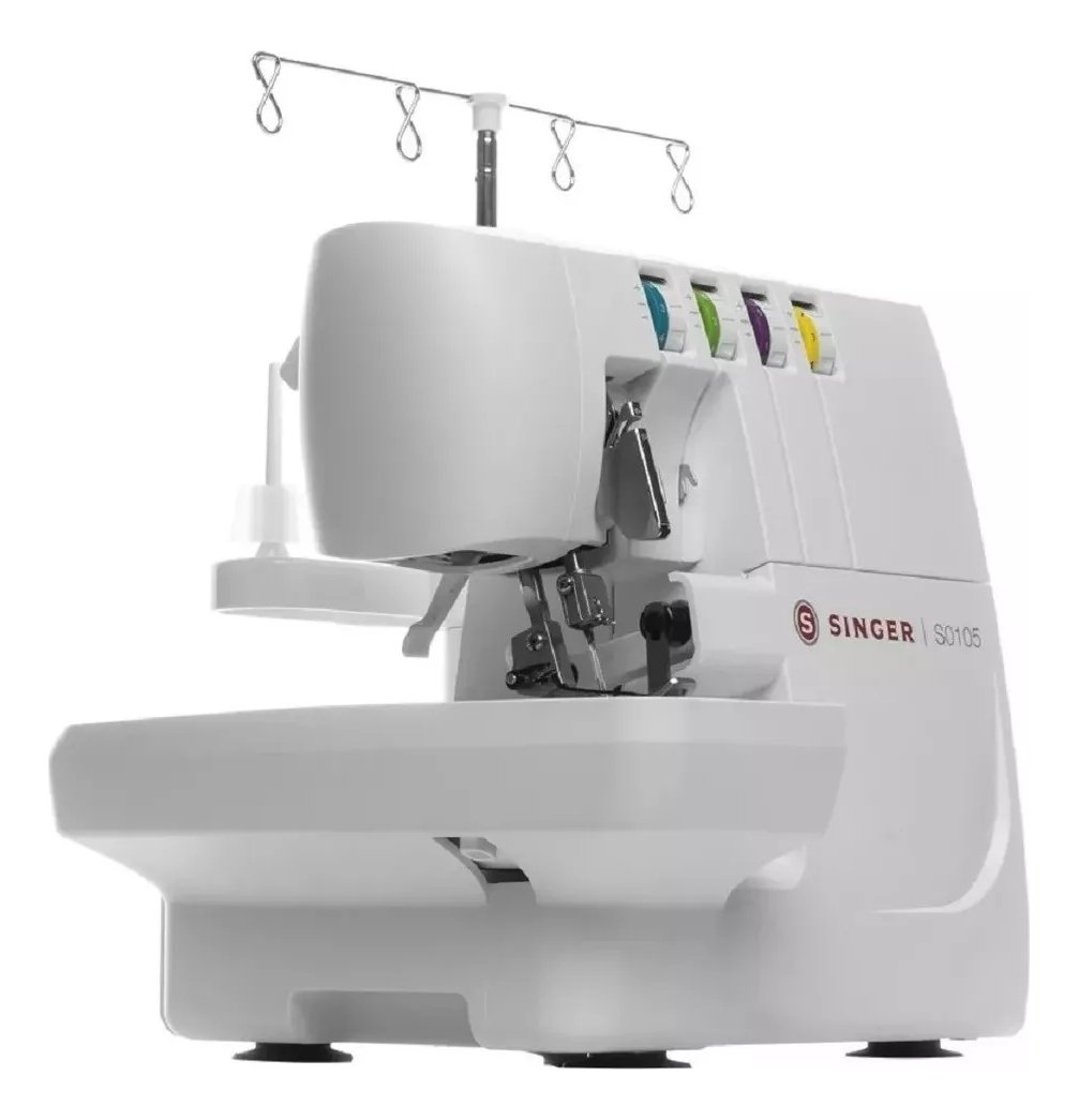 Máquina Para Coser Overlock S0105 Singer Blanco - Imagen 7