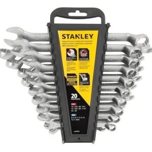 Juego De Llaves Combinadas Stanley 20 Piezas Mm/pulgadas