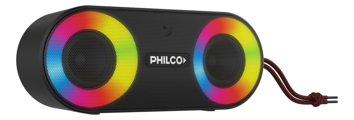 Parlante Portátil Philco Sph609 20w A Prueba De Agua Ip65 Negro - Imagen 2