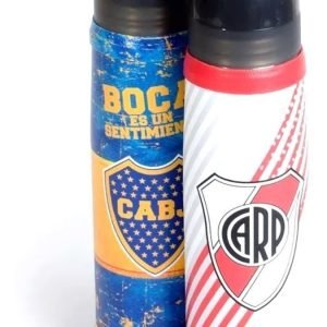 Termo Lumilagro Acero Inoxidable Con Cuero 1 Lt Apto Comidas