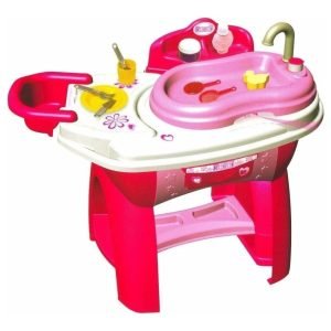 Baby Set Bañera Para Muñecas Rondi Con 18 Accs