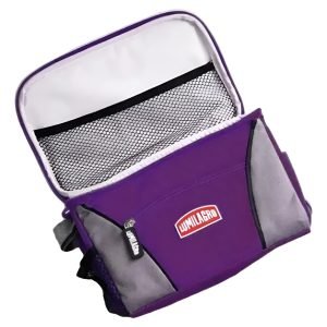 Bolso Térmico Lunchera Violeta-gris 5 Litros Lumilagro Violeta