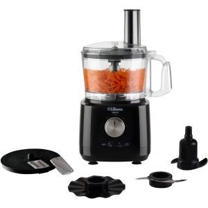 Procesadora Liliana Simplix Am700 5 Funciones 1.2 Lts 2 Vel Color Negro