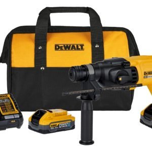Rotomartillo Percutor Dewalt Sds Dch133h2 Con Baterías Cargador Y Bolso Color Amarillo