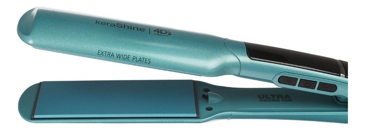 Planchita De Pelo Ga.ma Italy X-wide Digital Kerashine 4d Verde - Imagen 4