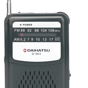 Radio Portátil Am Fm Daihatsu D-rk4