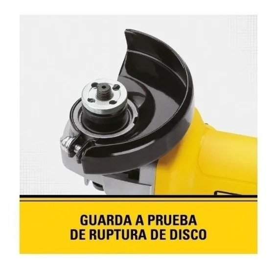 Amoladora Angular Stanley Sg7115 4 1/2 115mm 750w Amarillo 50hz - Imagen 9