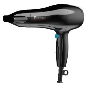 Secador De Pelo Gama Italy Breeze Black 2100w Tourmaline Ion Anti Frizz