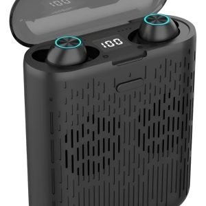 Auricular Telefunken Bth-900 Negro Bluetooth Larga Duración Negro