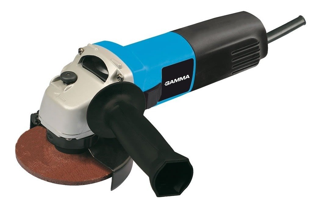 Amoladora Angular Gamma 650 W G1909ar Color Celeste Frecuencia 50 Hz