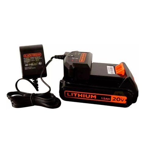 Taladro Percutor Atornillador Inalámbrico De 10mm Black+decker Bcd704c1 + 1 Batería De 1.5ah + Accesorio Con Caja De Cartón Naranja - Imagen 4