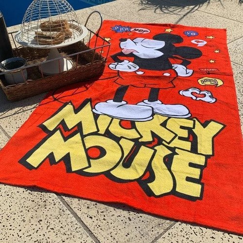 Toallón Infantil Algodón Piñata 70x130 Disney Mickey Grande Suave - Imagen 2